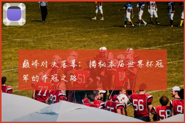巅峰对决落幕：揭秘本届世界杯冠军的夺冠之路